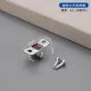 Rodízios para Gaveta 0,5 polegada Rodízios Direcionais Silenciosos para Caixas de Cama Tatami, Rodízios Lineares para Móveis, Mini Rodízios de Empurrar/Puxar