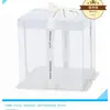 Caja de Pastel Cuadrada de 4 pulgadas / 6 pulgadas / 8 pulgadas / 10 pulgadas / 12 pulgadas / 14 pulgadas de una sola capa / doble capa Tres en Uno para Hornear