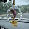 Acessórios culturais e artísticos: Pingente de carro em brocado com peixe koi, presente de boa sorte para homens e mulheres, boa fortuna estilo chinês