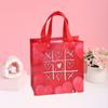 Bolsa no tejida con impresión de amor para el Día de San Valentín, embalaje de regalo, bolsa no tejida, bolsa no tejida Qixi, venta al por mayor