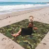 Esterilla de Playa Transfronteriza, Secado Rápido, Repelente al Agua, Esterilla Impermeable a la Humedad, Esterilla de Picnic al Aire Libre, Manta de Campamento
