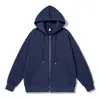 Sudadera con Capucha y Cremallera Larga, de Moda para Hombre y Mujer, Chaqueta Casual Versátil de Manga Larga para Primavera y Otoño, Directo del Fabricante