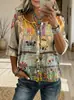 Novo Produto 2026: Camisa Longa Vintage com Renda Vazada e Efeito Amassado, Atacado a Partir de Uma Peça, Site Independente da Amazon Transfronteiriço Temu