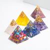 Comercio Exterior Amazon Grava de Cristal Natural Pegamento Pirámide 3cm Adornos Decoración Escritorio Hogar Oficina Mineral en Bruto