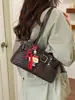 Bolso de Mano Vintage de Gran Capacidad para Mujer 2026 Nuevo Elegante Bolso Tejido de Hombro Único Nicho Versátil para Viajes Diarios