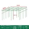 Jardim Externo Jardim Treliça para Uvas Trepadeira Suporte para Flores Montagem Suporte Pepino Bucha Feijão Rosa Chifre Planta Trepadeira