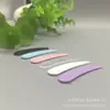 Cuchara en forma de media luna, cuchara pequeña para mascarilla, cuchara para crema, envases cosméticos, herramienta de subenvasado
