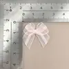Mini laço de malha laço DIY acessórios artesanais borboleta jóias acessórios crianças acessórios de cabelo atacado