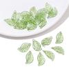 Mini Árvore Folha Acrílica Bordada à Mão DIY Colar Pulseira Brincos Artesanais Acessórios de Joias com Contas Transfronteiriços