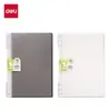 Cuaderno Deli Hb5403 Ligero con Anillas Desmontables de 3 Agujeros, Fácil de Pasar las Páginas Sin Irritar la Mano, Serie de Colores, Cuaderno de Espiral Desmontable
