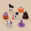 Fofo Fantasma Brilhante Noturno Desenho Animado Artesanal DIY Acessórios de Joias Presilhas de Cabelo Capas de Celular Fivelas Criativas para Sapatos Materiais Atacado