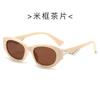 Óculos de Sol Retro Gatinho Personalizados 2025 Design de Garra Armação Pequena Vazado Fashion Anti-UV para Mulheres