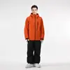 Nuevo conjunto de traje de esquí para hombre y mujer, impermeable y cálido, acolchado 3L, atuendo profesional para snowboard, chaqueta y pantalones de esquí de invierno para exportación