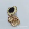 Em estoque botão de metal de alta qualidade com banho galvânico, botão de flor de ovo, botão de liga de zinco para camisa e casaco, especial criativo