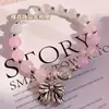 Nuevo pulsera de amatista ópalo con lazo Gato con lazo nuevo diseño original ins nicho femenino