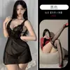 Mar de Flores Lingerie Sexy Feminina Decote V Profundo Sexy Renda Transparente Tentação Camisola Fina Charmosa A613