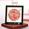 Weixian Recorte de Papel Atacado Fabricante Baohe Estilo Chinês Moldura de Foto de Vidro Enfeites Presentes Atrações Turísticas Populares Molduras Personalizadas