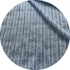Tejido Jacquard de Espiga de Trigo Calado 130g Verano Nuevo Delgado Agradable a la Piel Suave Camisa con Protección Solar para Mujer Camiseta Estilo Occidental Chal