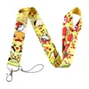 Lanyard Anime Pokemon Porta Tarjeta Correa Tejida Lanyard de Estudiante Combo de Dibujos Animados Correa para Tarjeta de Identificación de Trabajo Correa para Teléfono Tarjeta de Campus