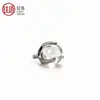 Liga de Titânio F136 Zircônia Bola Três Garras Colorida Nicho Tendência Piercing de Língua Brinco Stud Piercing de Osso da Orelha Joias Atacado