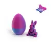 Set de Huevos de Conejo Impresos en 3D Decoraciones de Pascua Regalos para Niños Almacenamiento Exhibición Fiesta Huevos de Pascua
