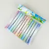 Paquete de 12 Marcadores Resaltadores de Color Degradado, Marcadores Clave Coloridos, Marcadores para Estudiantes, Resaltadores de Color para Protección Ocular de Gran Capacidad