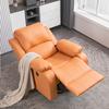 Sofá Espacial Cabina Sillón Mecedora Masajeador Reclinable Cuero Artificial Perezoso Arte Hogar Siesta Reclinable Eléctrico Sillón de Masaje