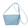 Moda Verão Bolsa de Axila Feminina 2025 Nova Textura Casual Grande Capacidade Design Cor Sólida Bolsa Balde Transversal
