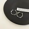 Pendientes Ovalados Geométricos de Aro Otoño e Invierno para Mujer, Pendientes de Moda y de Alta Gama, Estilo Fresco, Pendientes Versátiles para Ropa de Trabajo