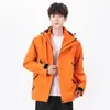 Nueva chaqueta infantil a juego padre-hijo, tres en uno desmontable, impermeable y cortavientos para exteriores, chaqueta de pareja
