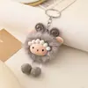 Colgante de llavero pequeño de lana transfronterizo, decoración para bolso, accesorio pequeño lindo y suave, regalo pequeño, mercancía de puesto