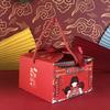 Caixa de presente de feliz aniversário Caixa de presente de banquete de aniversário de bebê Caixa de presente de aniversário adulto com trava redonda de dez anos para crianças