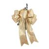 Decorações de Natal 25cm Rosa Choque Rosa Multicolorido Natal Laço Artesanal Laço para Árvore de Natal Decorações Penduradas