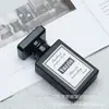 Botellas de Perfume de Vidrio Transparente en Stock al por Mayor, Botellas de Muestra de Vidrio Portátiles, Botellas con Atomizador de Presión, Botellas Vacías Recargables para Perfume
