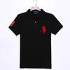 Ropa Polo para Hombre con Gran Logo de Caballo Bordado, Camiseta de Manga Corta, Polo de Manga Media para Golf para Hombre, Corte Holgado