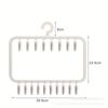 Multi-clip Cabide Infantil Armário Doméstico Armazenamento Artefato Meias Bebê Rack de Secagem Cabide Multi-funcional