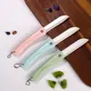 Cuchillo de fruta cerámico cuchillo de picnic al aire libre cuchillo expreso cuchillo plegable cuchillo portátil cuchillo afilado cuchillo para cortar alimentos complementarios