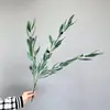 Hojas de Olivo Simuladas, Frutos de Olivo, Plantas Verdes con Hojas de Plantas Frutales, Arreglos Florales de Ingeniería para el Hogar, Decoraciones para Bodas y Hoteles