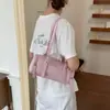 2026 Nuevo Estilo Coreano Moda Retro Bolso Boston Gama Alta Nicho Versátil Bolso de Hombro Cruzado