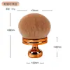 Pincel de Sello Extra Grande, Pincel para Polvos de Cerdas Suaves, Pincel de Maquillaje con Cabeza de Hongo, Pincel para Rubor, Cepillo para Polvo de Uñas Multifuncional Fabricante