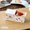 Caixa com Alto Apelo Estético para Embalagem de Tacos, Sanduíches, Cachorros-Quentes Famosos na Internet e Rolinhos de Ovo Grossos Artesanais