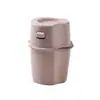 Papel Corrugado Pulpa Amarilla Prensado en Seco Botella para Salsa Botella de Vidrio Pulpa Forrada Amarilla Caja Conectada Bandeja de Papel Moldeado Fábrica