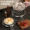 Rejilla para Cocinar al Vapor de Acero Inoxidable, Cesta para Cocinar al Vapor, Soporte Multifuncional para Cocinar al Vapor, Rejilla Doméstica para Cocinar al Vapor con Separación de Agua, Base para Olla
