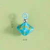 Festival del Bote del Dragón Cadena Colorida Zongzi DIY Colgante Portátil Hecho a Mano Pulsera para Niños con Cuentas Pulsera de Hilo Rojo para Mujeres