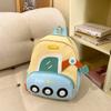 Nueva Mochila Escolar de Jardín de Niños para Niños y Niñas, Mochila Linda de Excavadora, Ligera, Reducción de Peso, Coche, Mochila Escolar para Niños