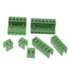 Bloco Terminal 2EDGK 5.08 PCB Plug de Encaixe Sem Solda 2EDG 5.0 Pino Reto Dobrado 18P20P22P24P