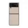 Adequado para Capa de Celular Samsung Zflip F7110 Tela Empilhada Couro Ultrafino Antiderrapante e Antiderrapante Personalizável Simples 70% de Desconto