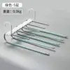 Cabide para Calças, Prateleira de Armazenamento Dobrável de Múltiplas Camadas para Guarda-Roupa, Cabide de Roupas de Aço Inoxidável Antiderrapante Multifuncional