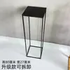 Soporte de Prop para Pasillo de Boda Geométrico Dorado Columna de Flores de Hierro Forjado Arreglo Floral de Boda Soporte de Hierro Forjado Soporte de Flores para Área de Recepción