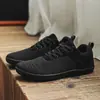 Zapatos para hombre talla grande 48, puntera ancha, zapatos de malla transpirable, para exteriores, tipo barefoot, puntera ancha, tejido fly-knit, deportivos, para correr, modernos, casuales 47